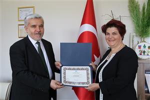 Şahin, Dekanlar ve Müdürlerle Vedalaştı