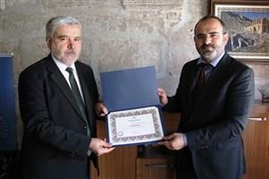 Şahin, Dekanlar ve Müdürlerle Vedalaştı